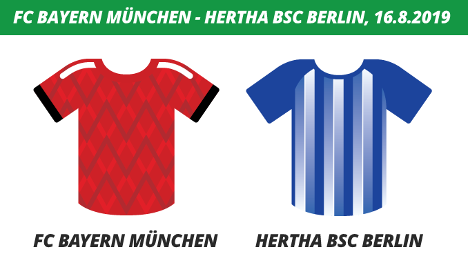 Bundesliga Tickets: FC Bayern München - Hertha BSC Berlin, 16.8.2019 (Eröffnungsspiel)